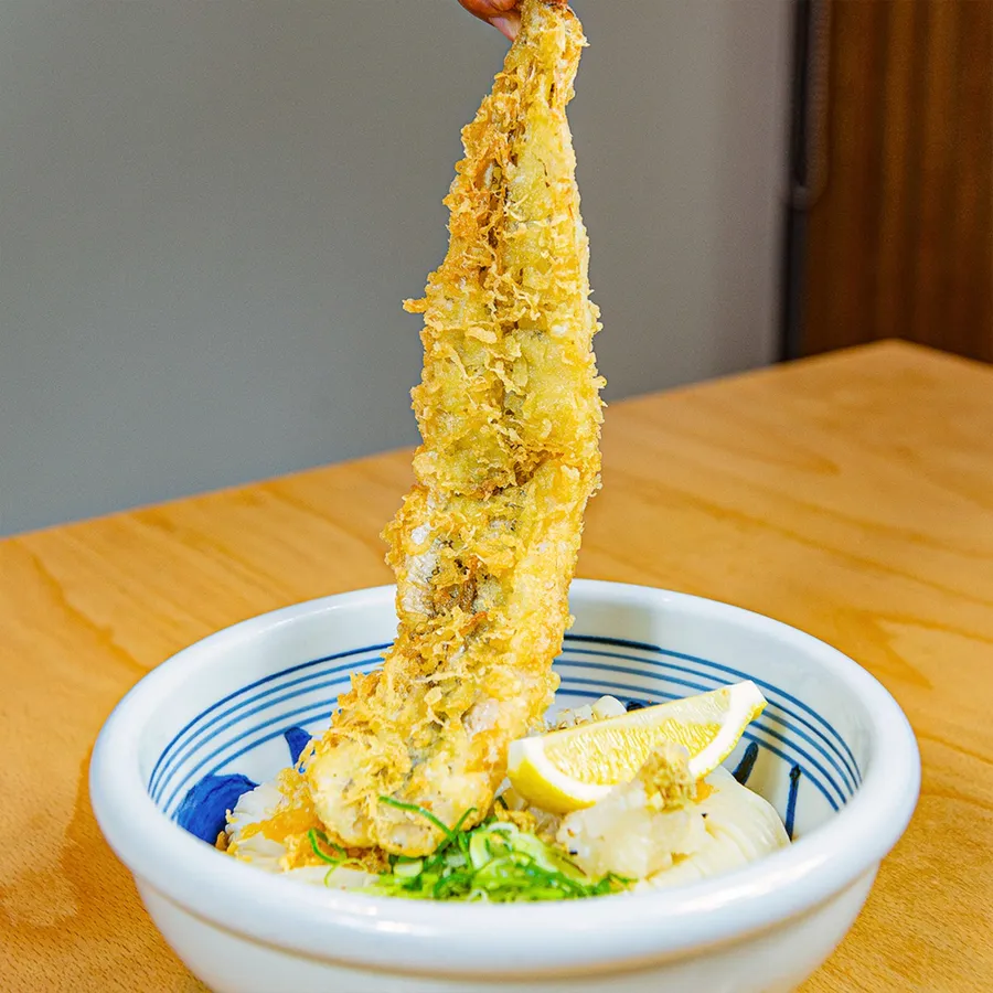 30cm 장어튀김 붓카케우동 공식 메뉴 이미지