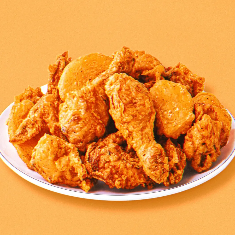 후라이드 메뉴 사진