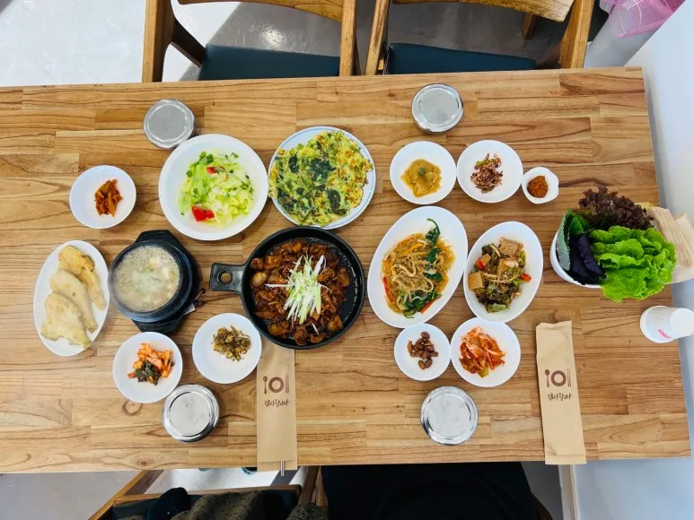 보리수정식 한상 이미지