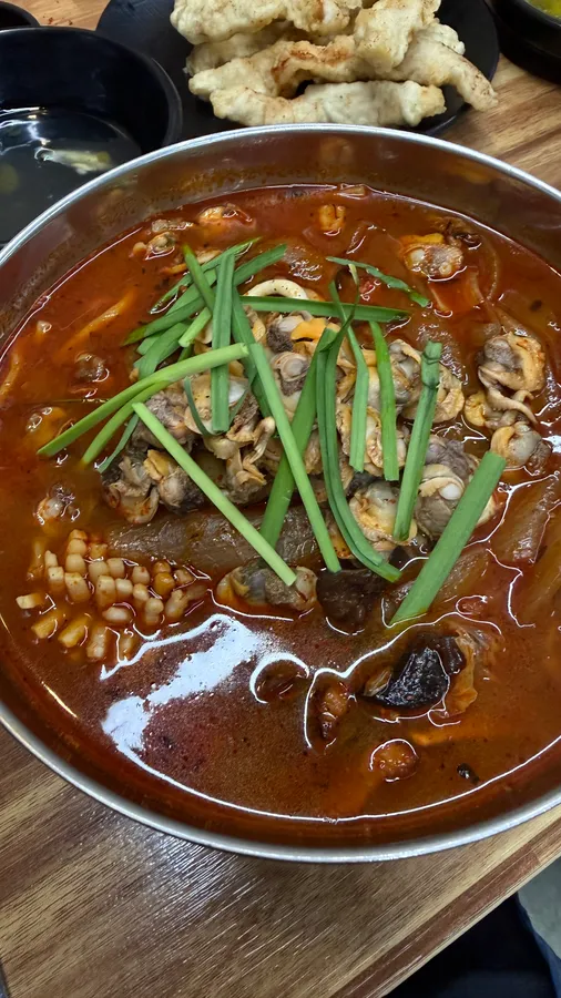 짬뽕깡패 꼬짬 방문객이 남긴 음식 사진 1