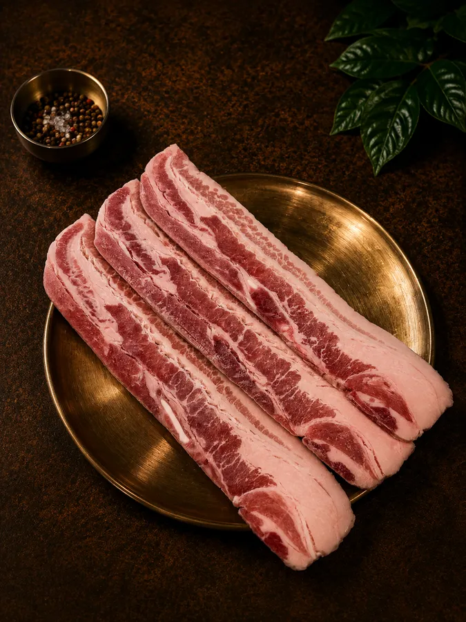 급랭 삼겹살(100g) 공식 메뉴 이미지