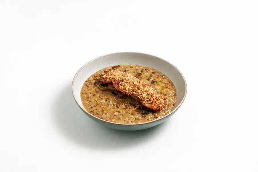 베이컨 화이트 라구 리조또 메뉴 사진