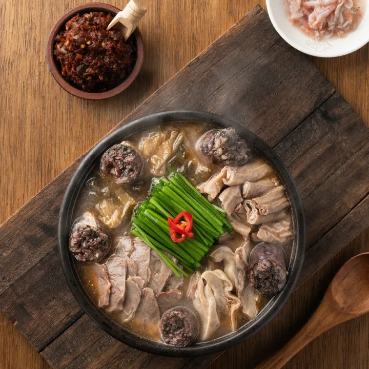 장순대국밥 메뉴 사진