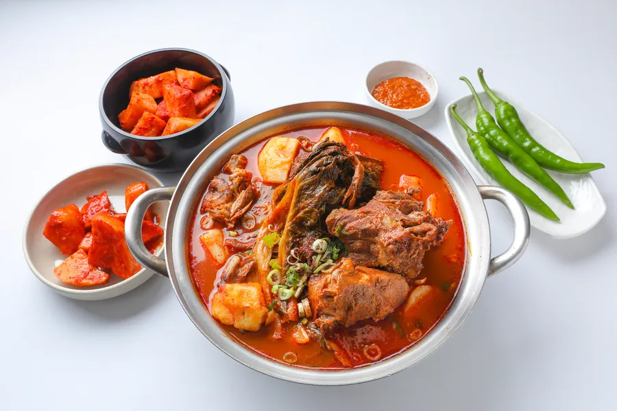 감자탕 소 메뉴 사진