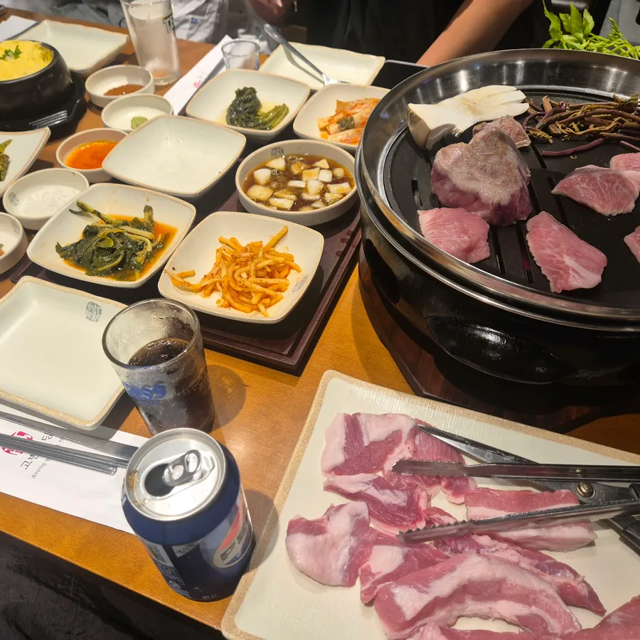 고반식당 사상점 방문객이 남긴 음식 사진 2