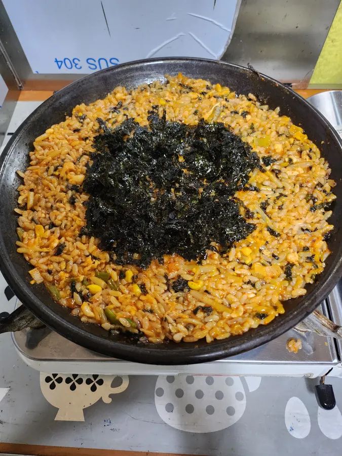 부산자갈치횟집 볶음밥 공식 메뉴 이미지