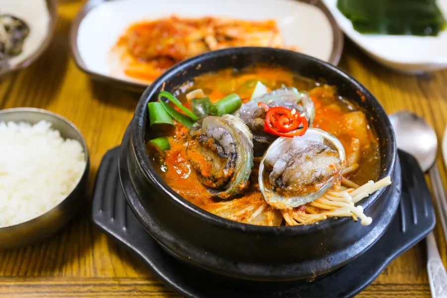 해물전복뚝베기
