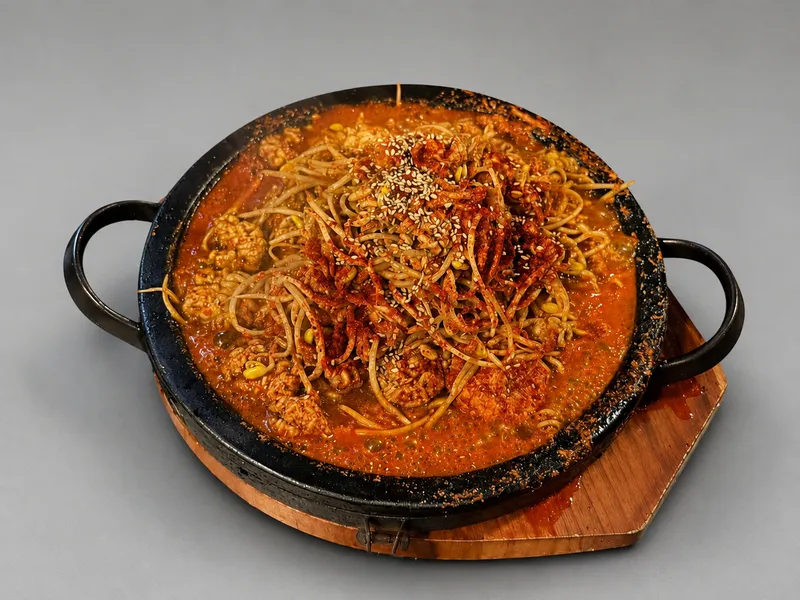철판알곤이볶음