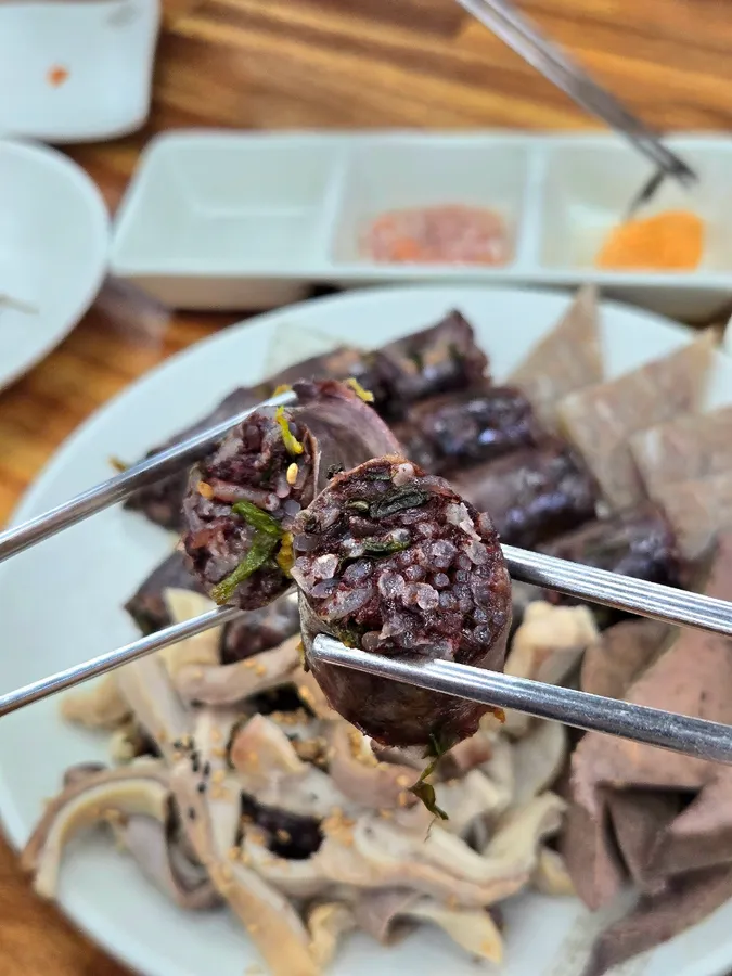새말토종순대본점 음식과 메뉴 사진