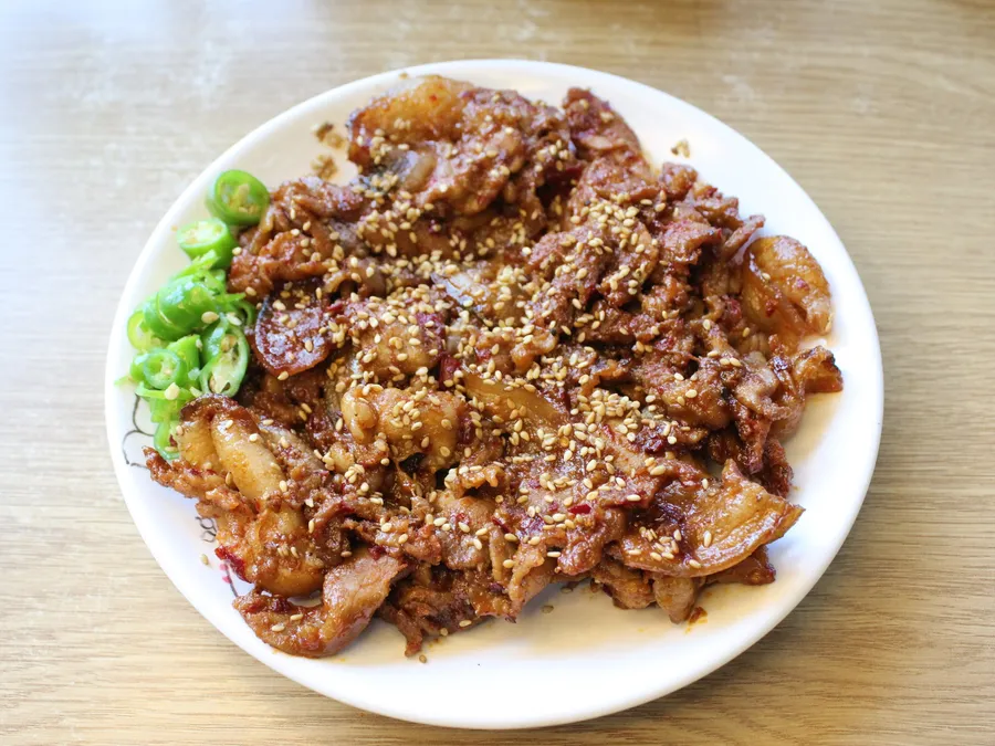 석쇠불고기(양념 / 간장) 공식 메뉴 사진