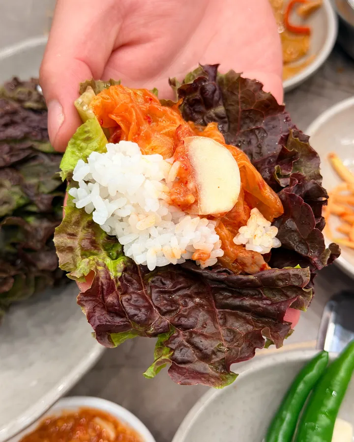 한일식당 방문객이 남긴 현장 사진