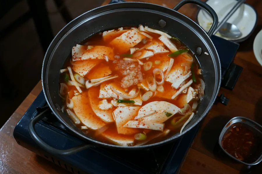 방문객이 남긴 찌개 사진