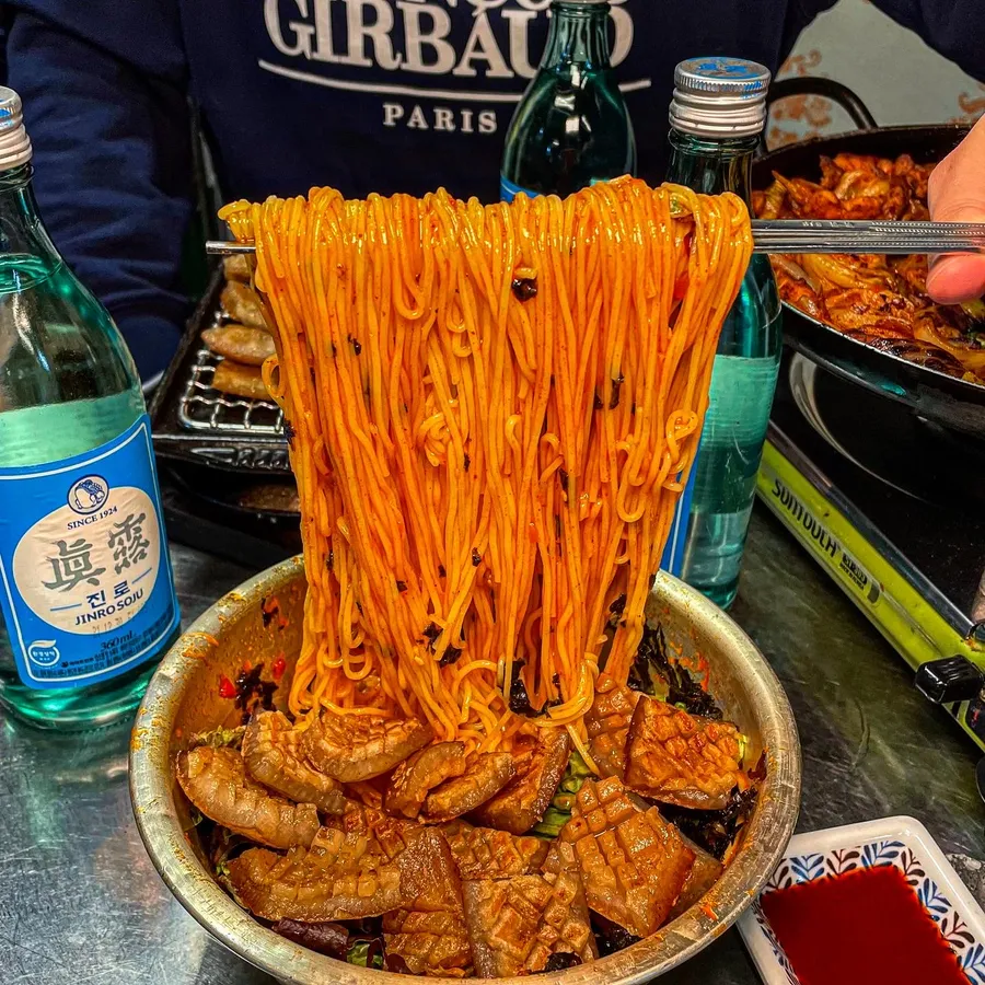 정통집 오산운암점 비빔국수 공식 메뉴 이미지