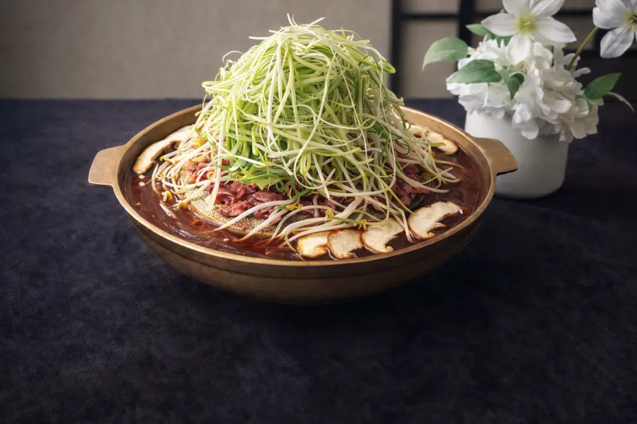 쏠비치삼척 해파랑 숙주 파 불고기 공식 메뉴 이미지