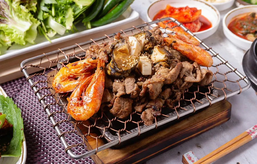 강경불고기 일산덕이점 강경불고기+김치찌개+무한리필쌈채소 메뉴 사진