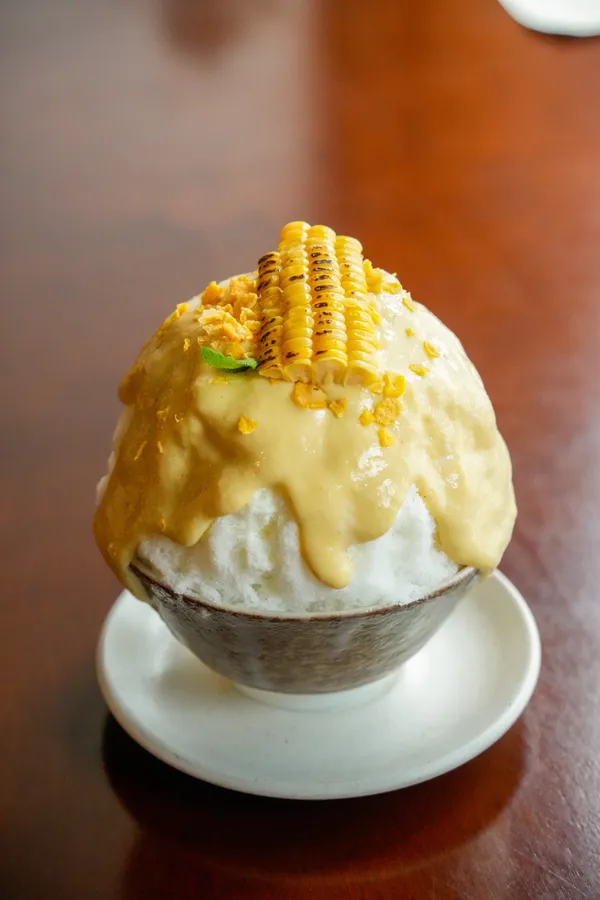 초당옥수수빙수