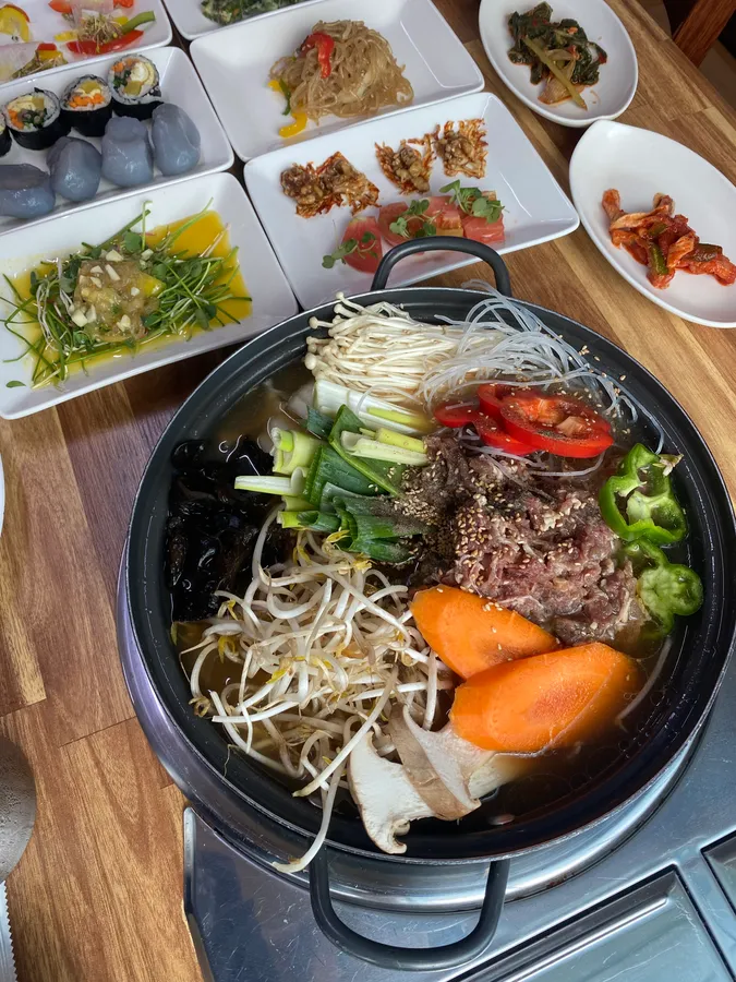 버섯불고기정식 공식 메뉴 사진