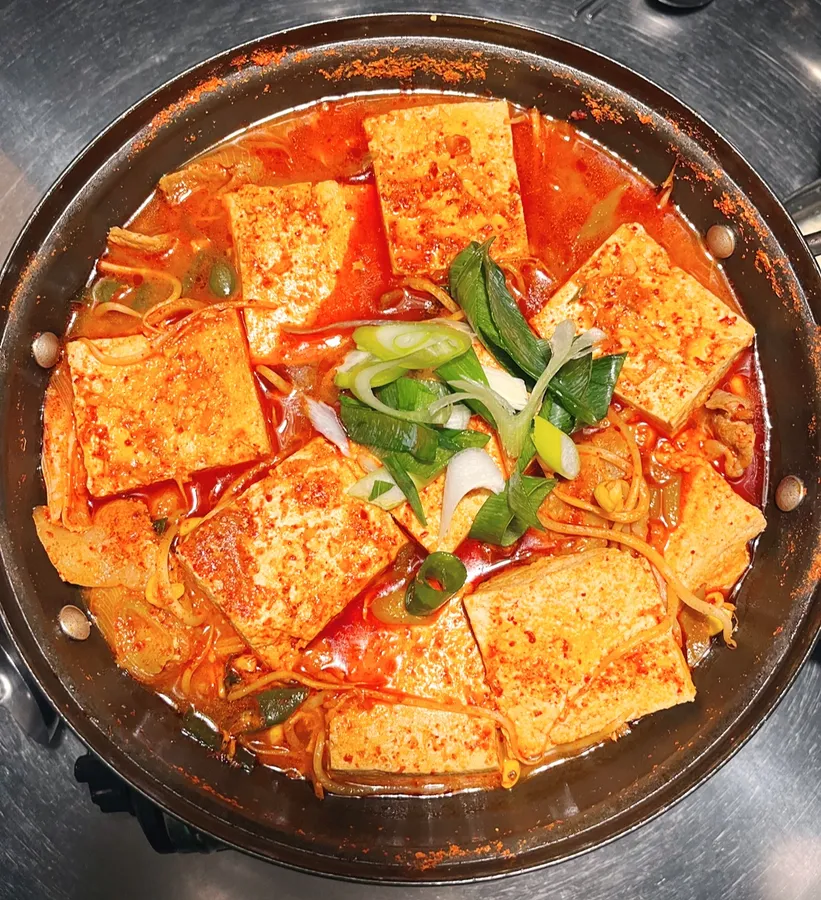 두부고기짜글이 메뉴 사진