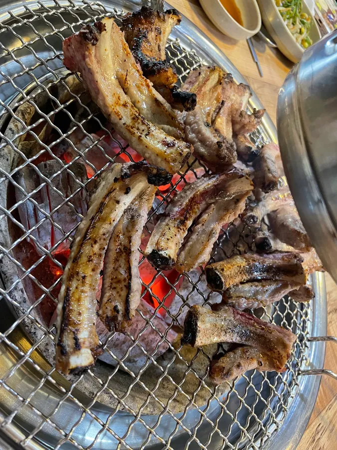 중앙정육점식당 방문객이 남긴 음식 사진 6
