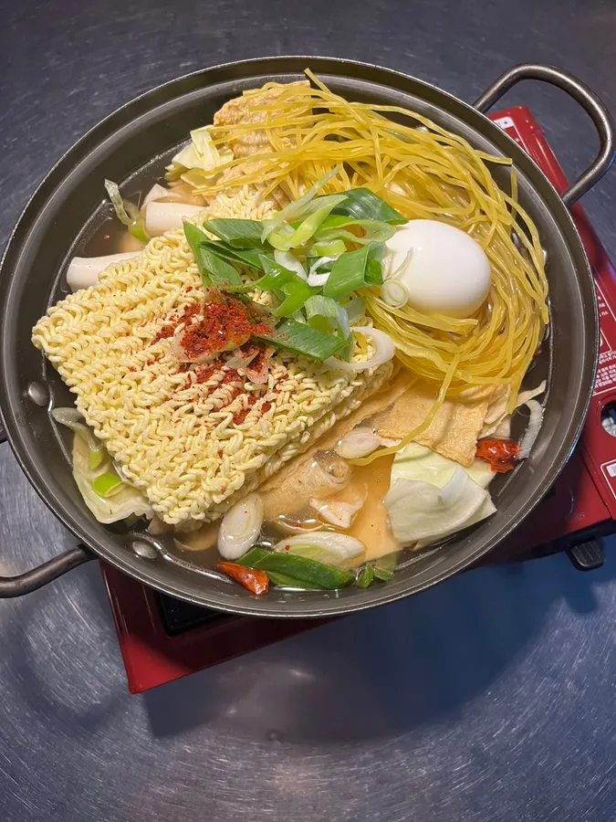 즉석떡볶이 메뉴 사진