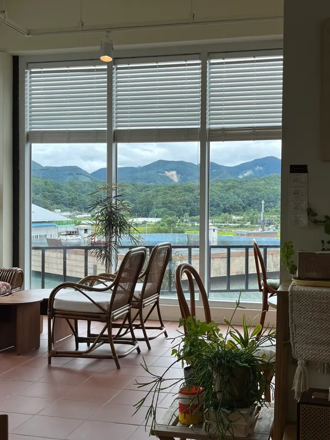 시골순두부 매장 내부 분위기
