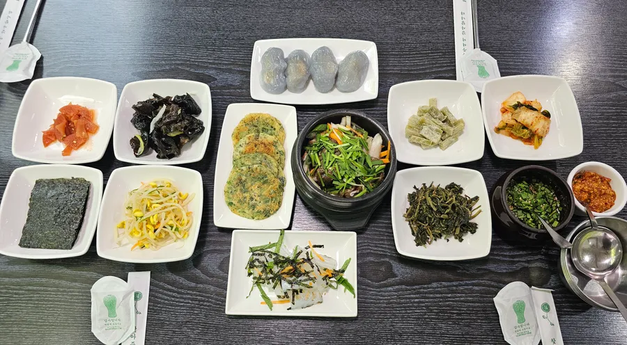 촌정선곤드레밥 곤뚝불정식