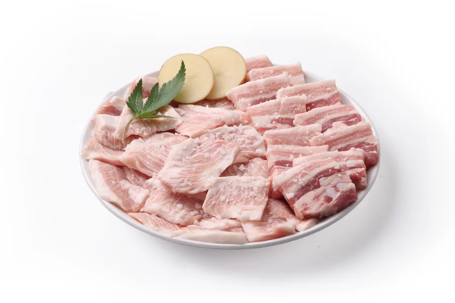 석암생소금구이 고양원당점 모둠(삼겹+천겹+등심덧살) 메뉴 사진
