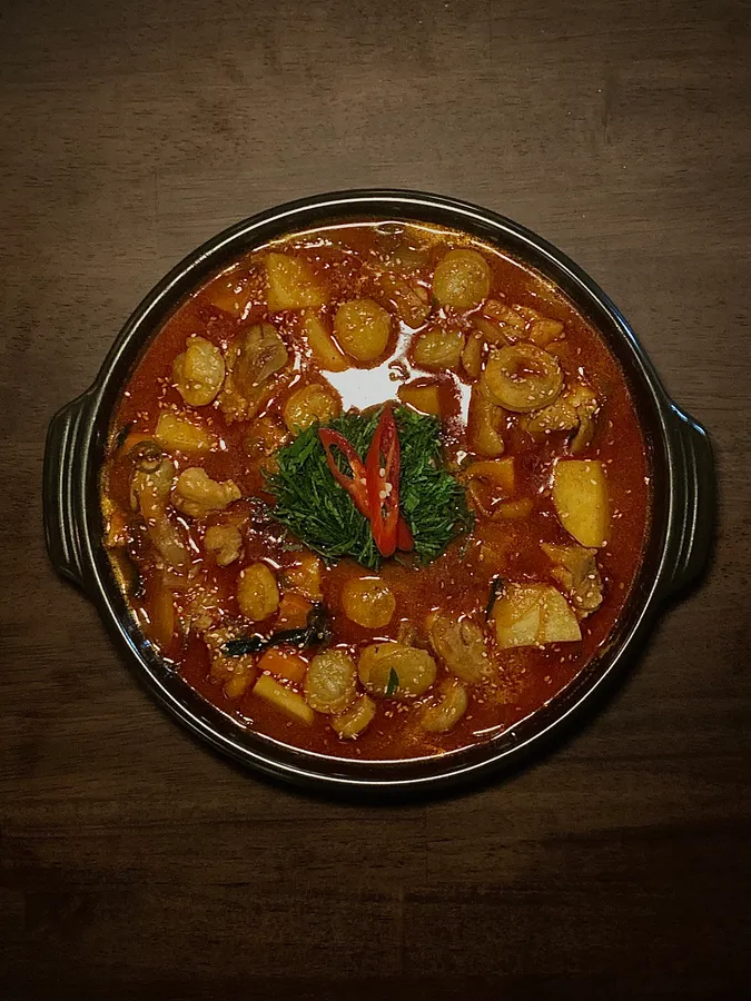 곱도리탕 메뉴 사진