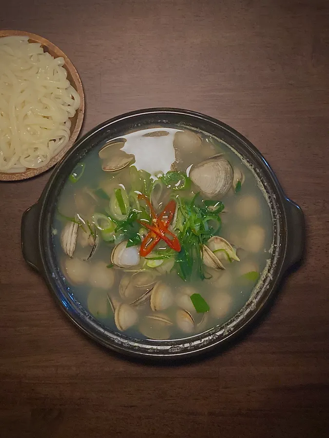 물총조개탕 메뉴 사진