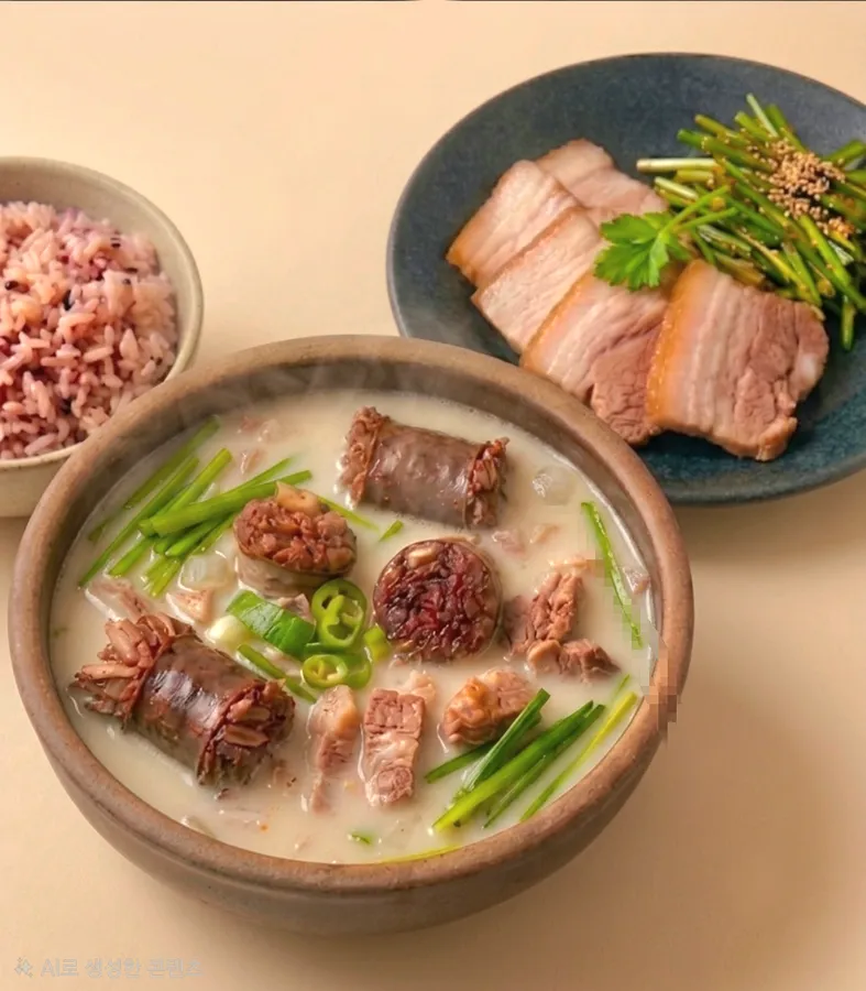 순대국 1인정식