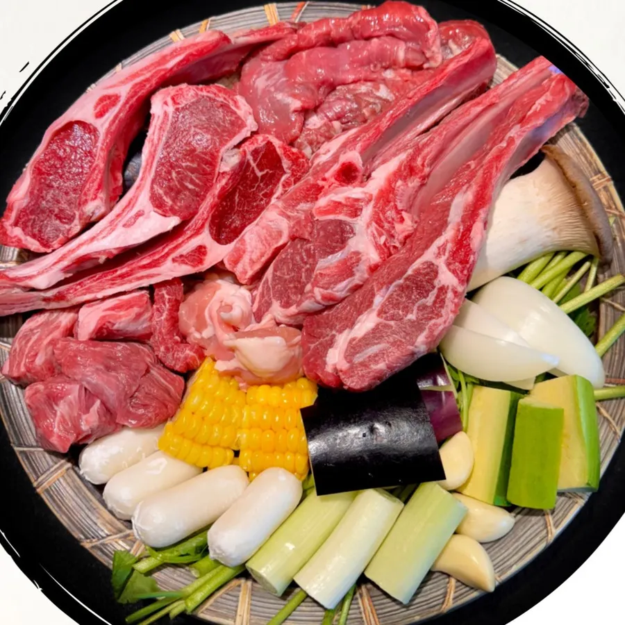 양고기 맡김차림⸱중 (3종)