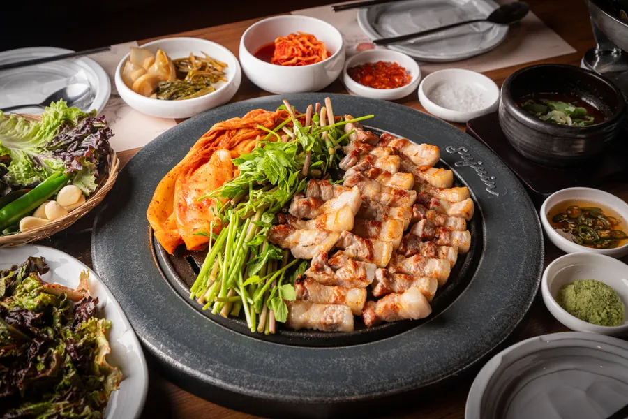 특삼겹살 한판 500g 메뉴 사진