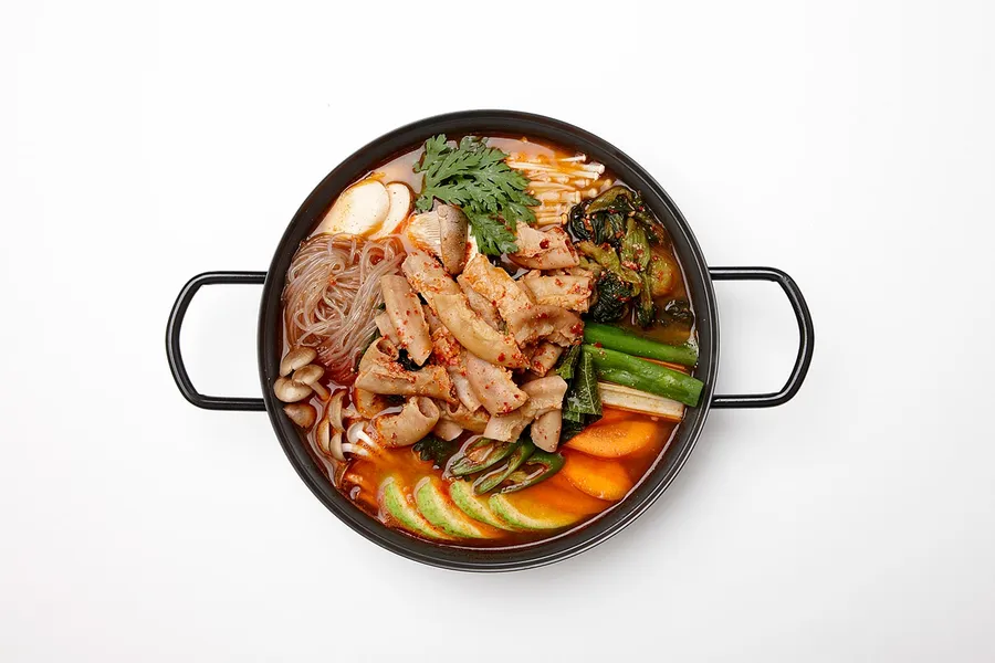고산국밥 곱창전골 메뉴 사진