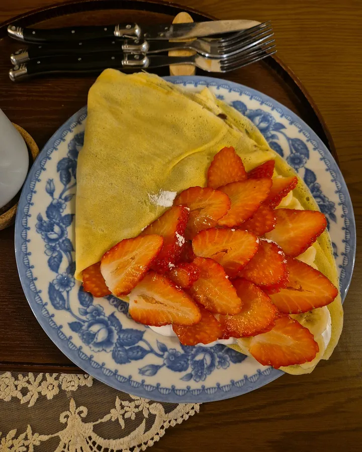 옥림 크레페 사진