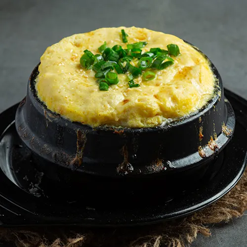 폭탄 계란찜 공식 메뉴 이미지