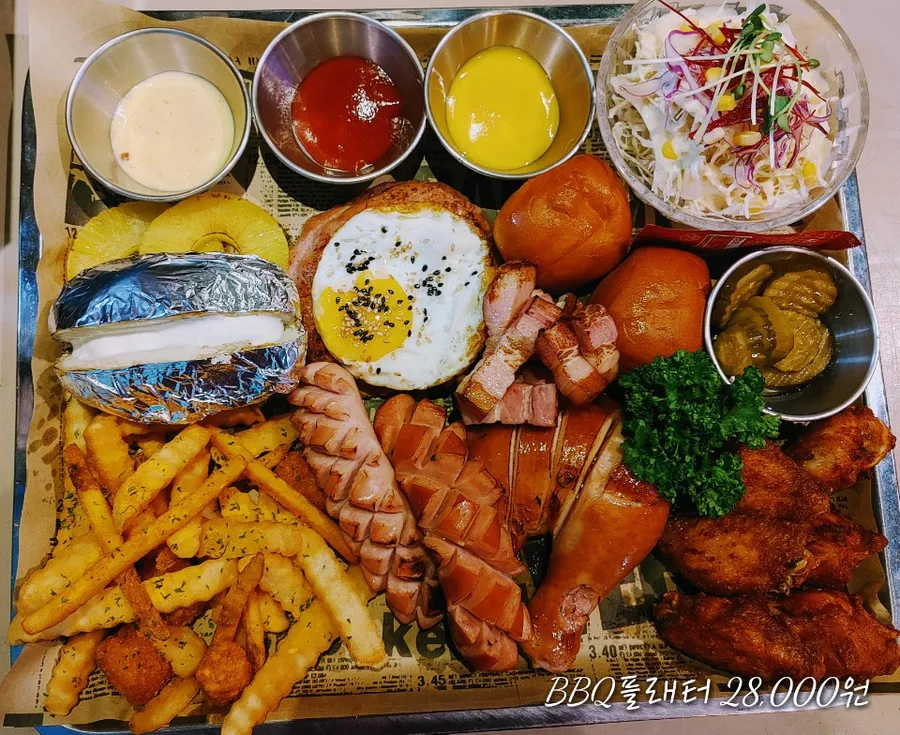 BBQ플래터 공식 메뉴 이미지