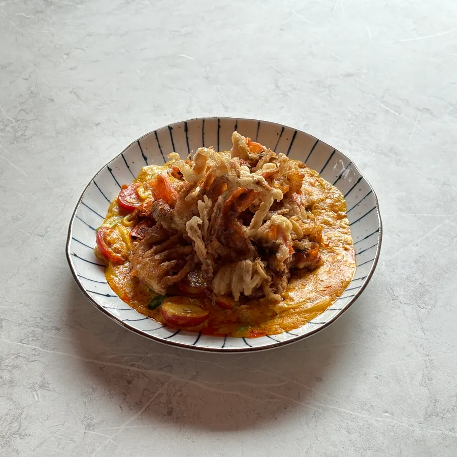 덕쿤 코코넛 커리 크랩(뿌 팟 봉커리) 메뉴 사진