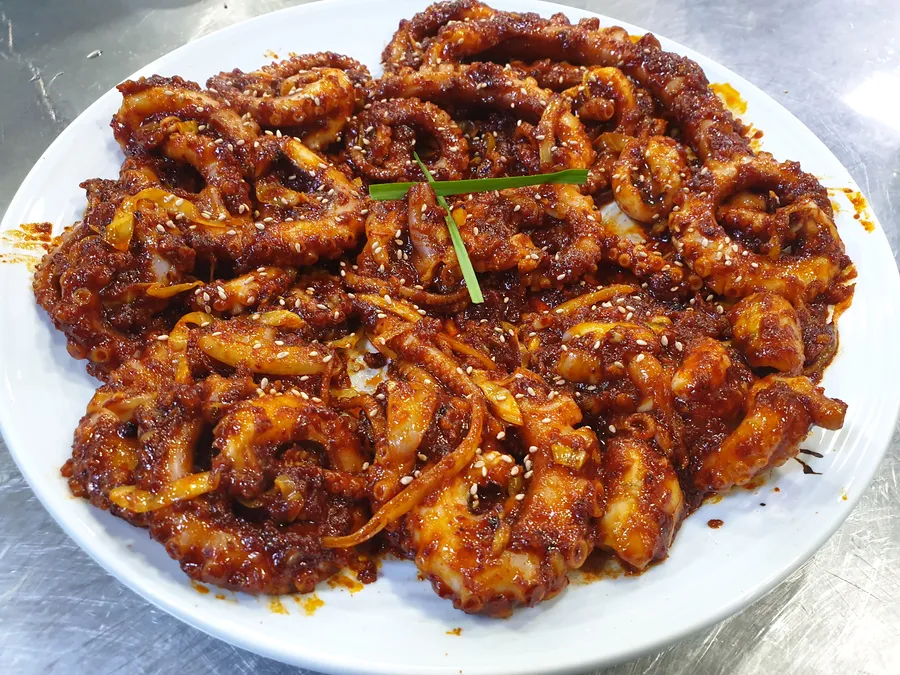 낙지볶음 메뉴 사진
