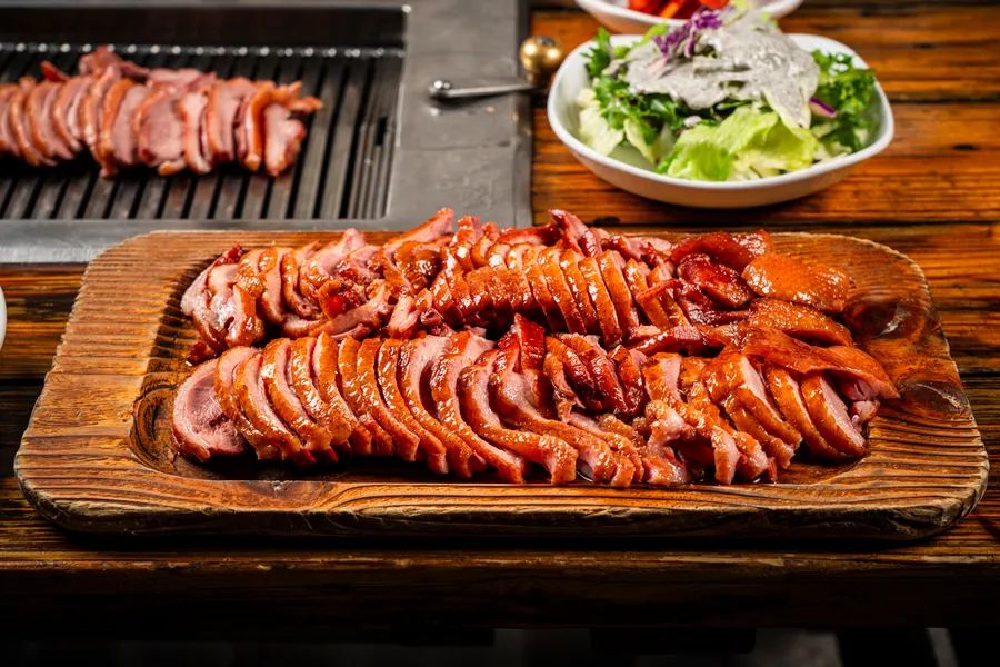 옛골토성 청계산점 오리훈제바베큐 (700g/3~4인) 메뉴 사진