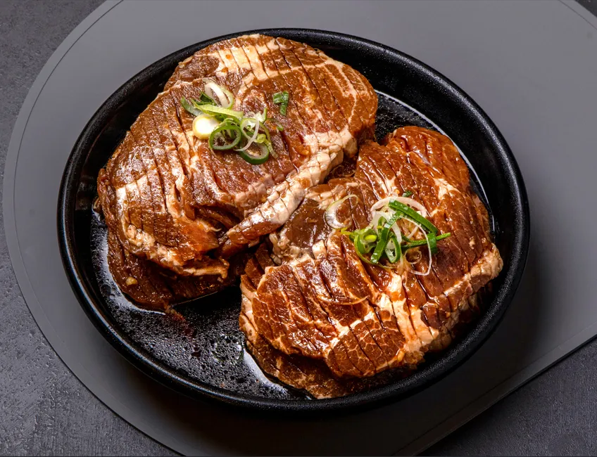 돼지양념구이 메뉴 사진