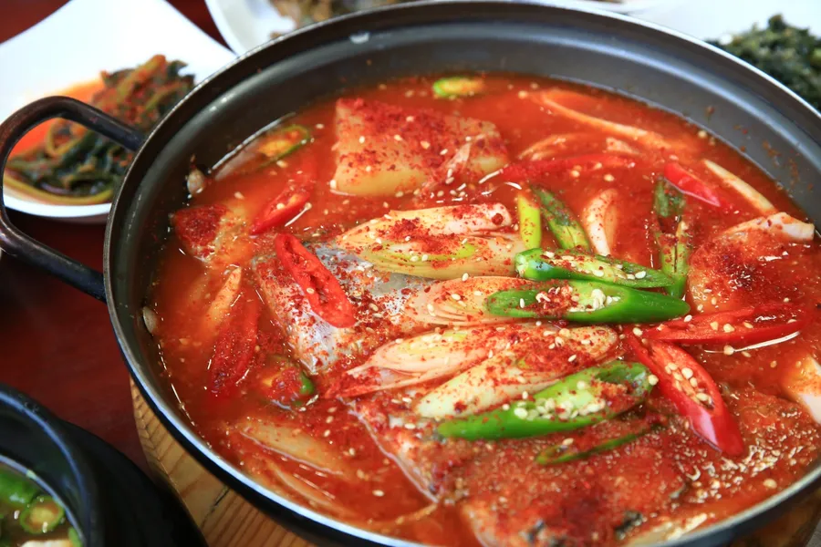 갈치조림 쌀밥정식 공식 메뉴 이미지