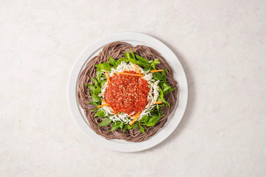 미나리 쟁반막국수 공식 메뉴 사진