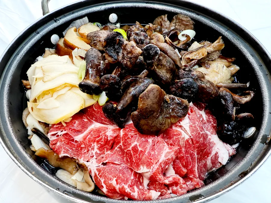 능이버섯전골