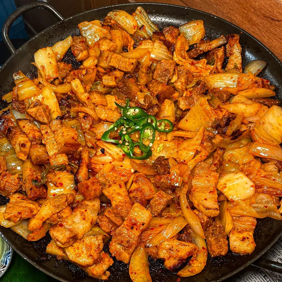 정통집 오산운암점 돼지김치구이 소 공식 메뉴 이미지