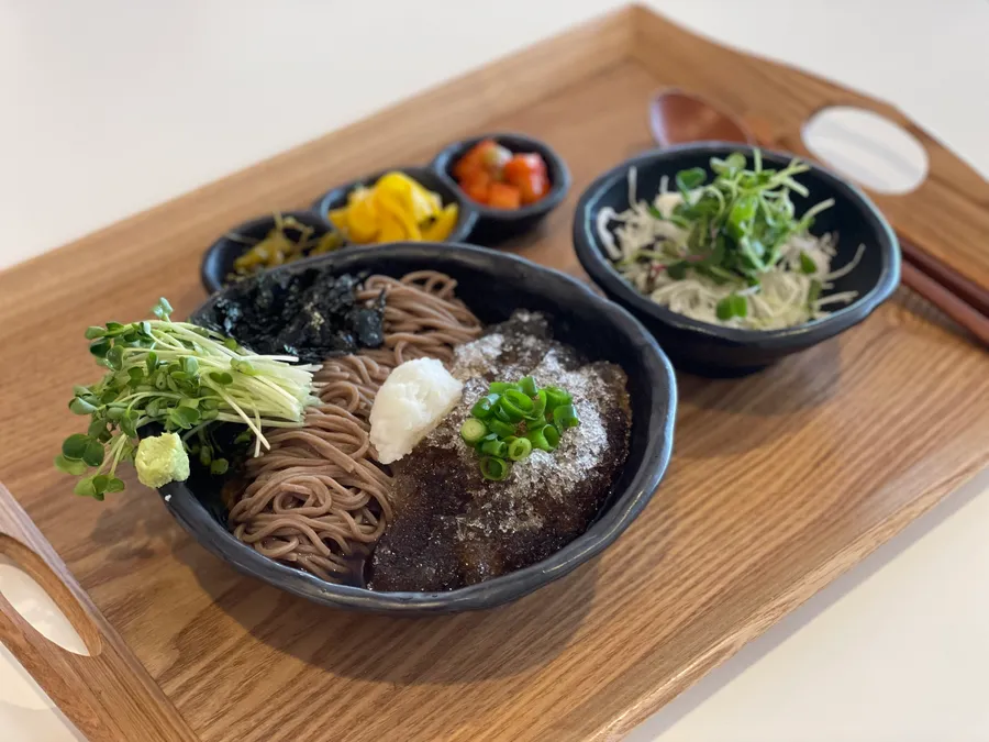 냉모밀 메뉴 사진
