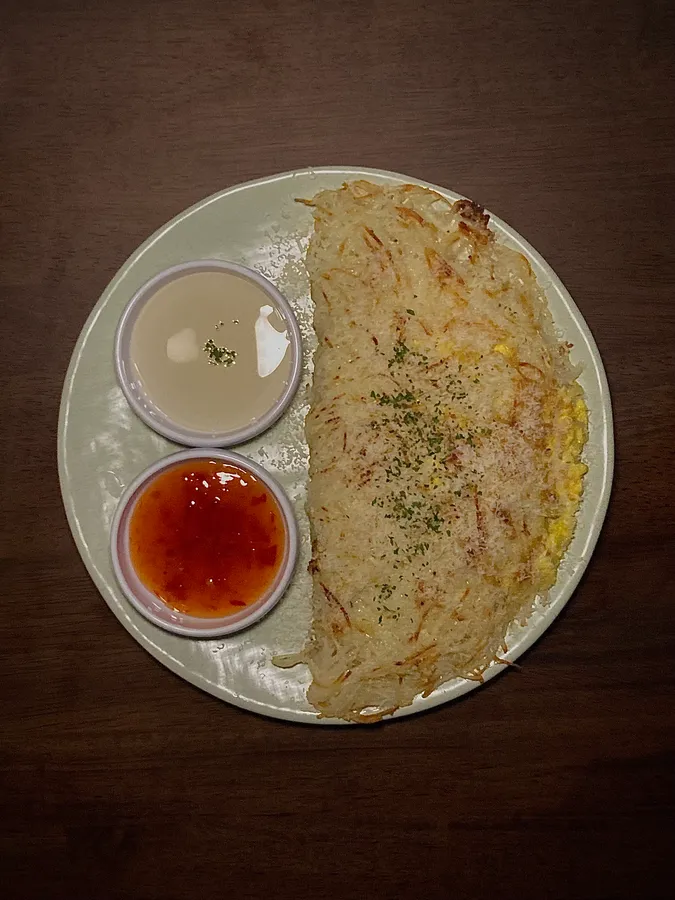 치즈 감자채전 메뉴 사진
