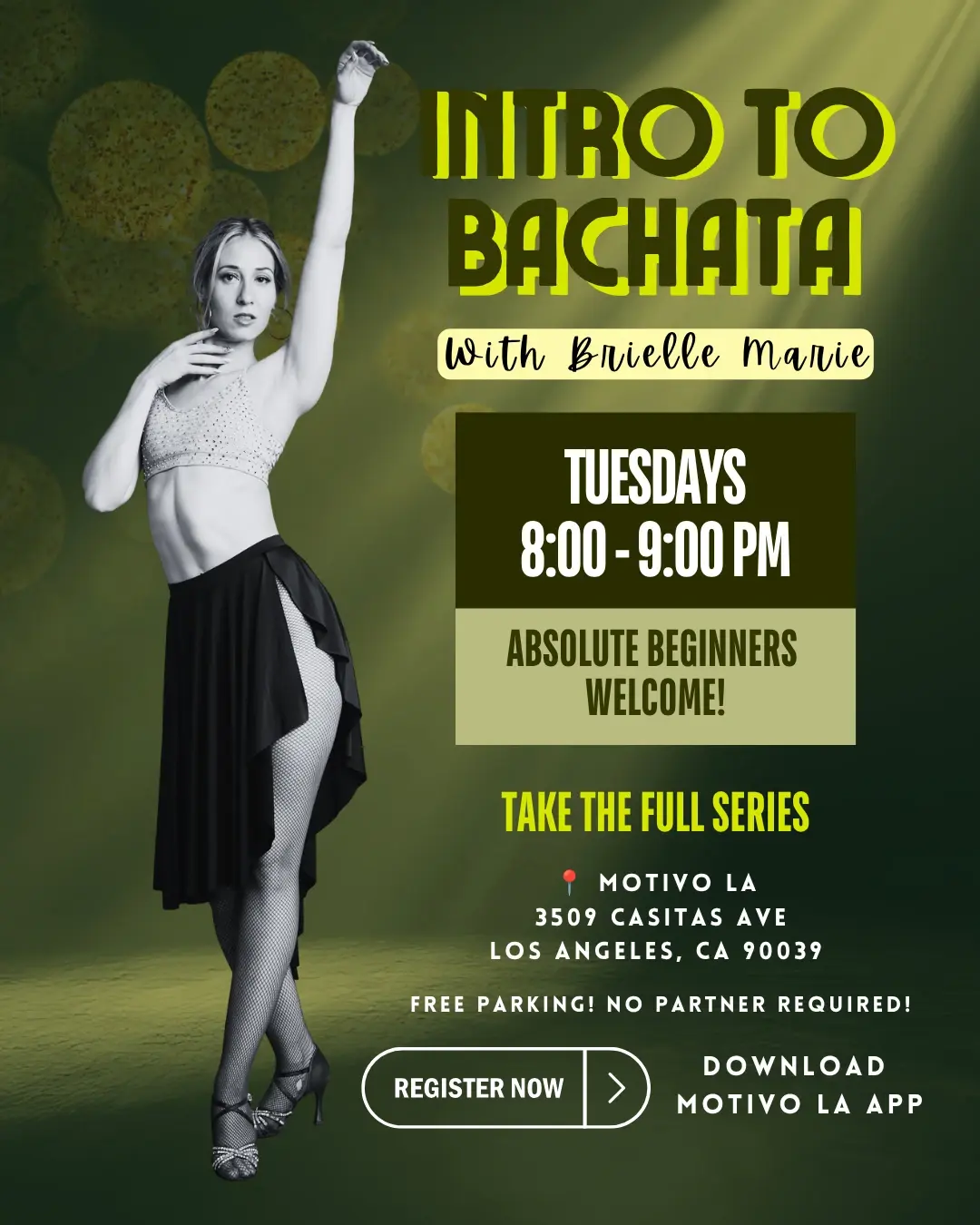 Intro to Bachata with Brielle Marie · October 2026 · Los Angeles