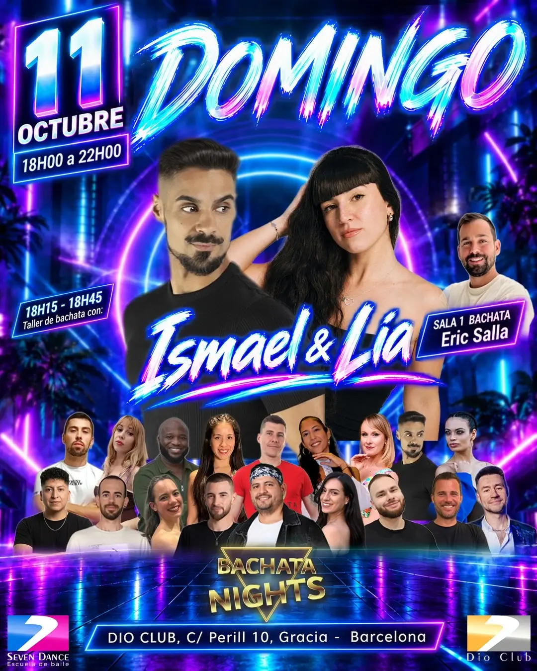 Domingo TARDEO de Bachateo — Barcelona Bachata Social & Express Workshop