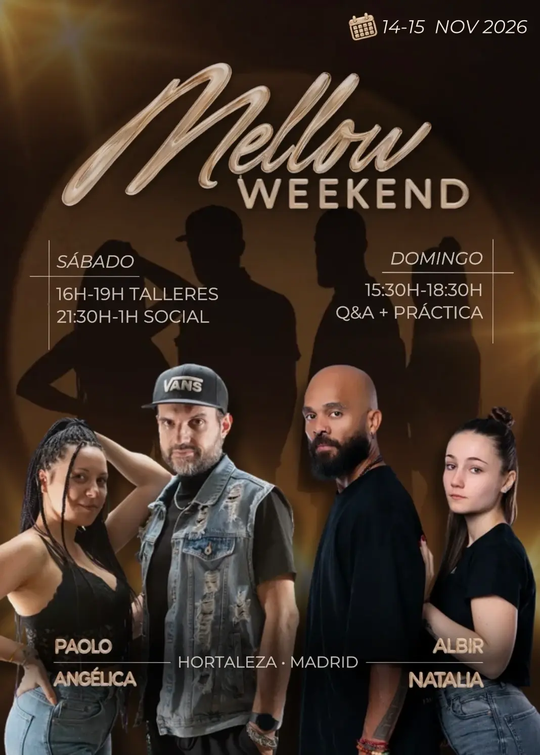 Mellow Weekend — Madrid Kizomba Workshop