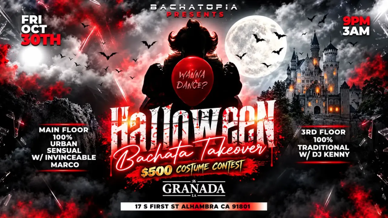 Halloween Bachata Takeover | The Granada LA | 2026.10.30